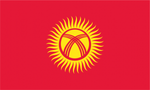 Kyrgyzstan flag PNG-14694